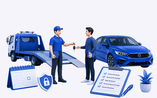 Pickup & Secure Handover